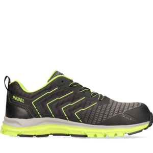REBEL Men’s Light Industrial 2.0 Shoe Black Green