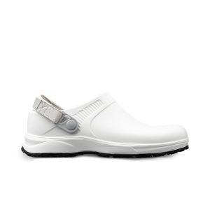 REBEL Cruiza Chef-Pro Slip-on Clog White and Black
