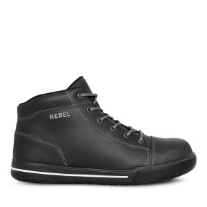 REBEL Hi Top Boot Black