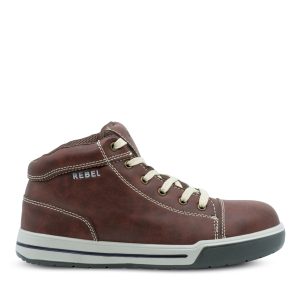 REBEL Hi Top Boot Brown