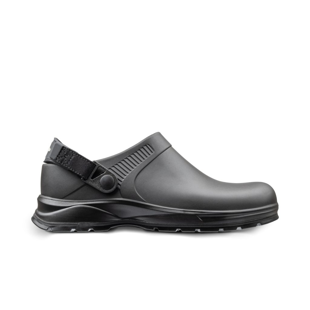 REBEL Cruiza Work-Pro Slip-on Clog Black