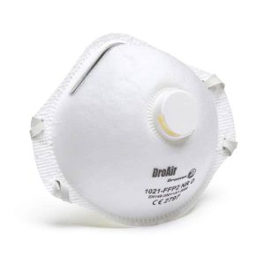 Valved Disposable Moulded FFP2 Mask