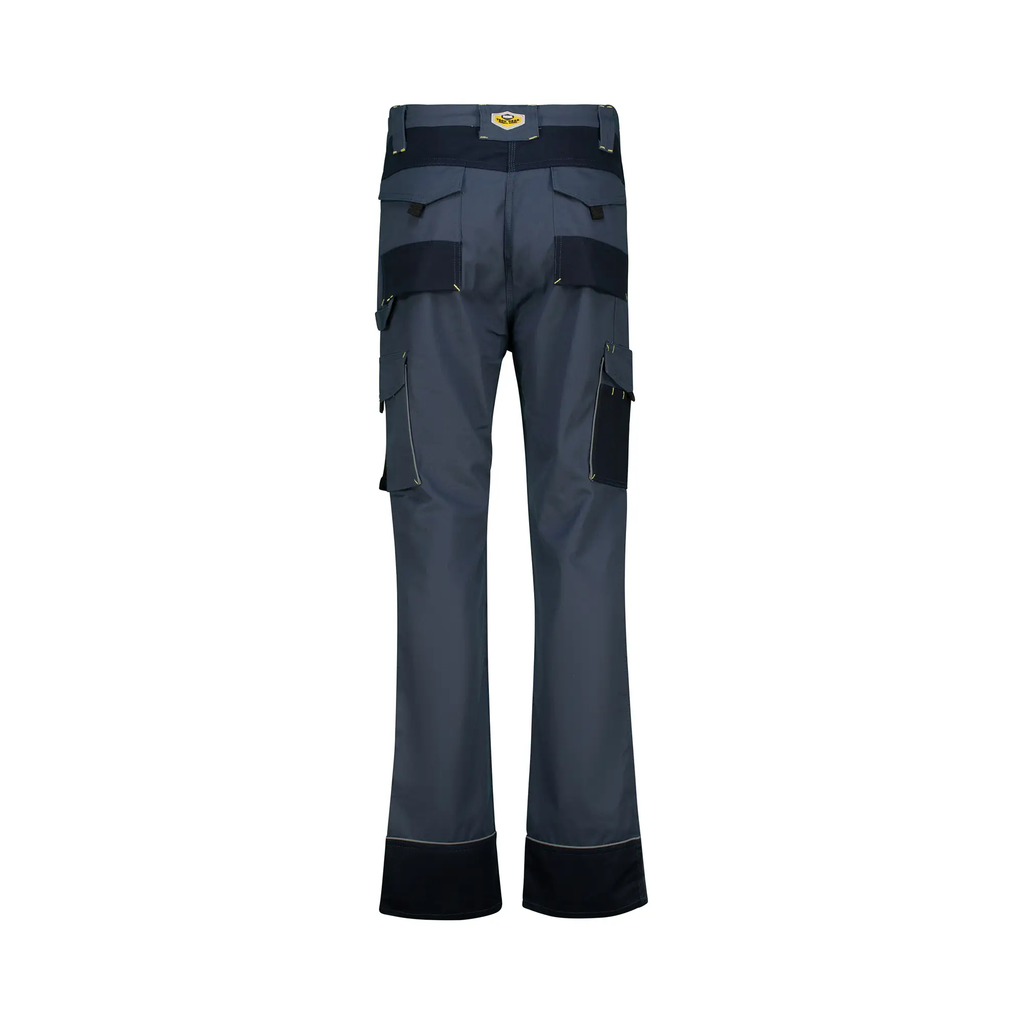 REBEL Ladies Tech Gear Acid Flame Trousers Airforce Blue - Image 5